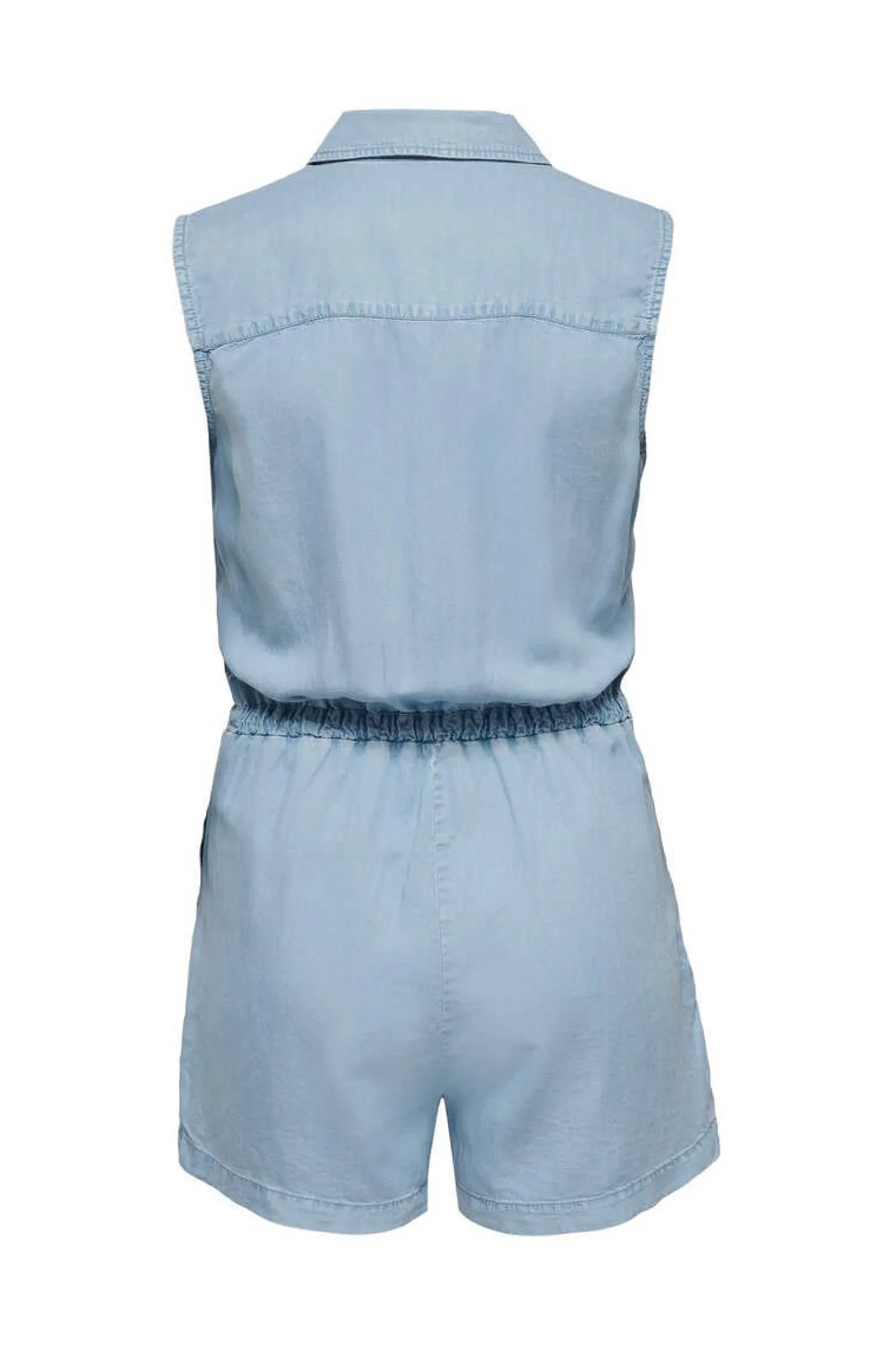 Only Vestidos E Macacoes-Macacao Tencel Curto