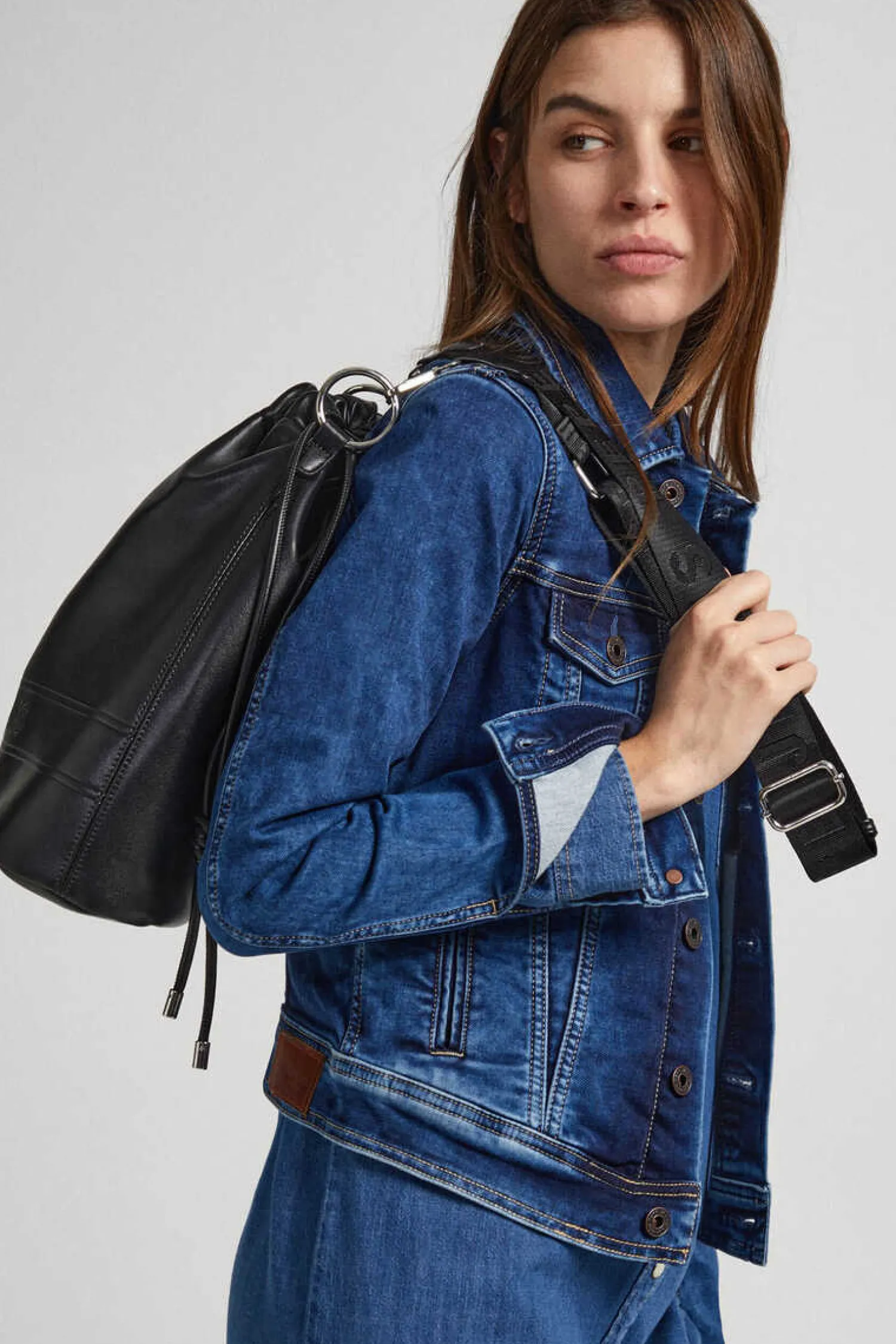 Pepe Jeans Malas E Mochilas-Mala Bucket Logo Em Relevo