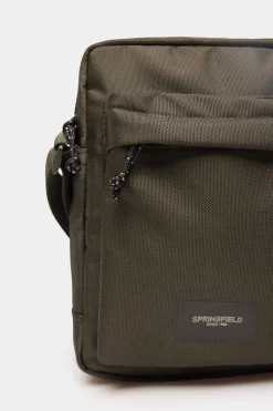 Springfield Mala Cruzada Mediana Verde Cinza Sale