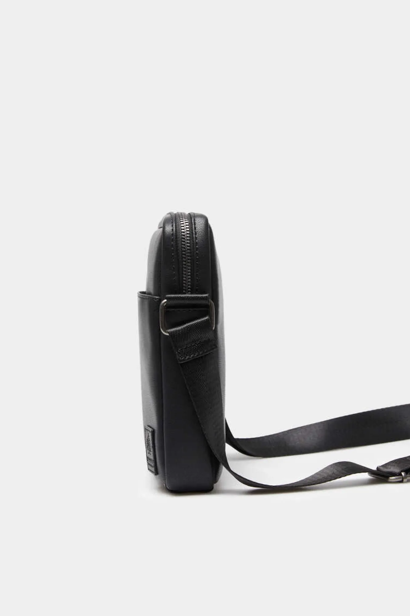 Springfield Mala Media Cruzada Efeito Pele Preto New