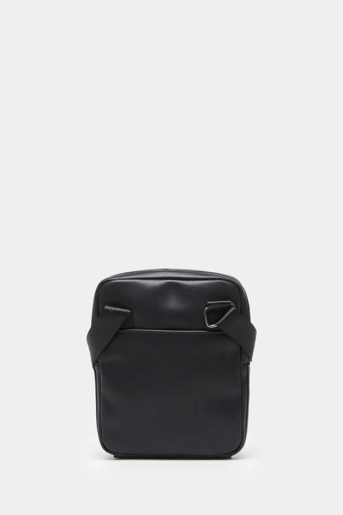 Springfield Mala Media Cruzada Efeito Pele Preto Discount