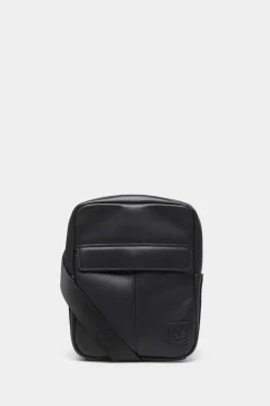 Springfield Mala Media Cruzada Efeito Pele Preto Discount