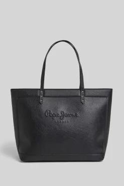 Pepe Jeans Malas E Mochilas-Mala Tote Logo Em Relevo