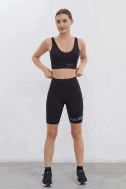 Dash and Stars Outdoor-Malhas Ciclista Pretas 4D Stretch