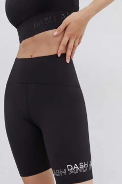 Dash and Stars Outdoor-Malhas Ciclista Pretas 4D Stretch