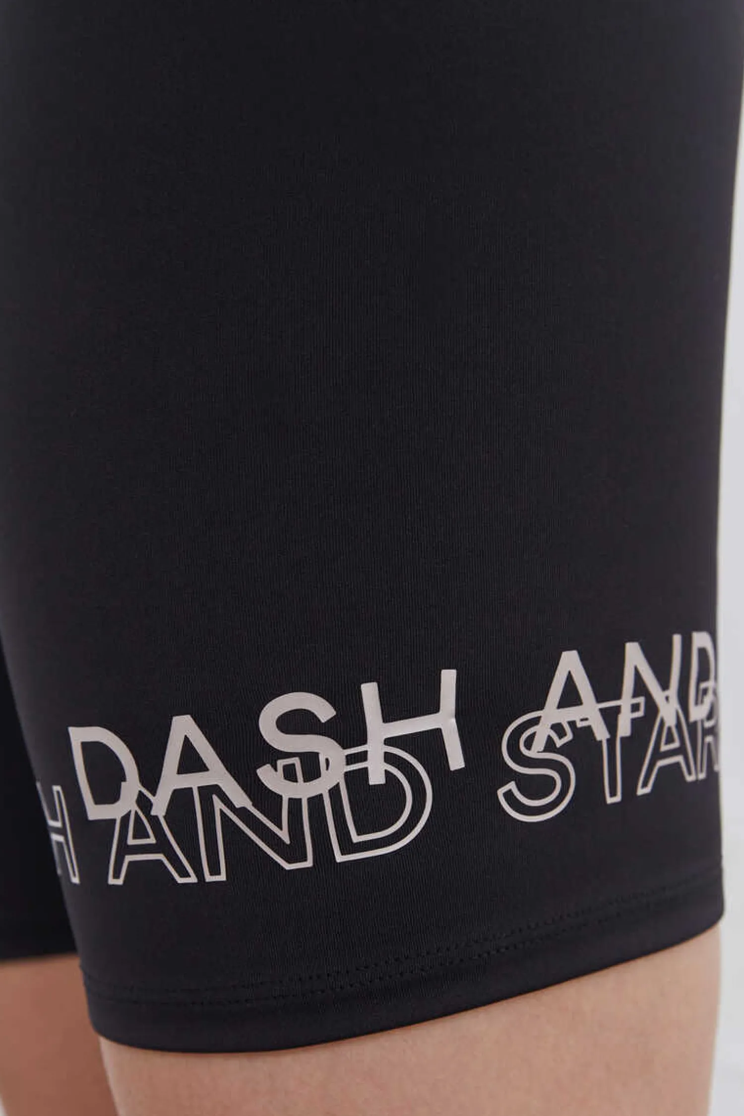 Dash and Stars Outdoor-Malhas Ciclista Pretas 4D Stretch