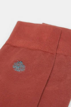 Springfield Meia Basica Logo Bordado Bordeaux Hot