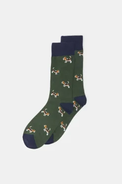 Springfield Meia Caes Cinza Hot