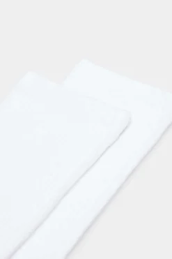 Springfield Meia Canelada Basica Branco Hot