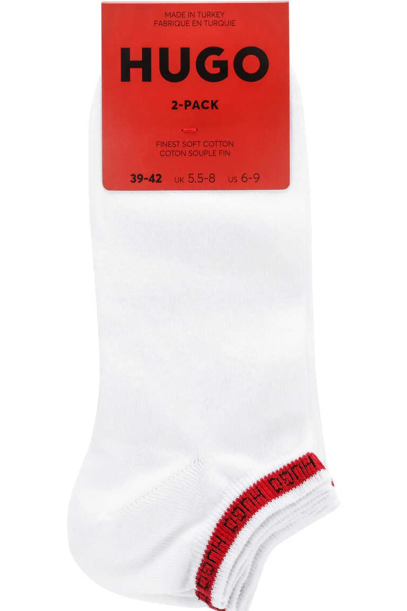 HUGO Meia Homem Branco