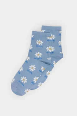 Springfield Meias-Meia Margaridas Texto