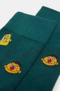 Springfield Meia Rua Sesamo Egas E Becas Verde Outlet