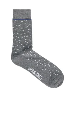 Jack&Jones Meias Altas Print Passaros Cinzento Outlet