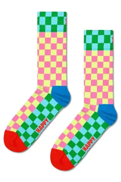 Happy Socks Meias-Meias Aos Quadrados