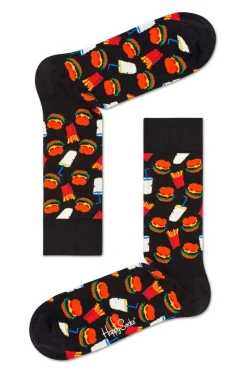 Happy Socks Meias-Meias Com Hamburguer