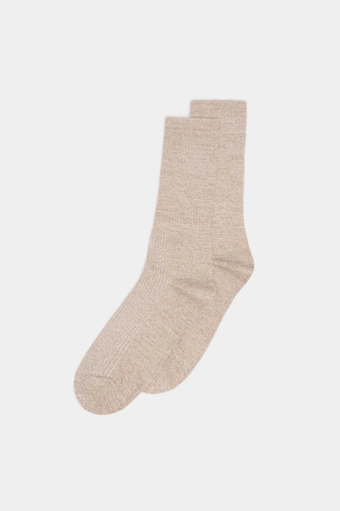 Springfield Meias Em Bicolor Caneladas Branco Clearance