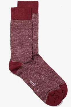 Tiffosi Meias Estampadas Vermelho Real Outlet