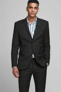 Jack & Jones Men'S Slim Fit Blazer Preto New