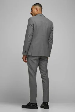 Jack & Jones Men'S Slim Fit Blazer Cinza
