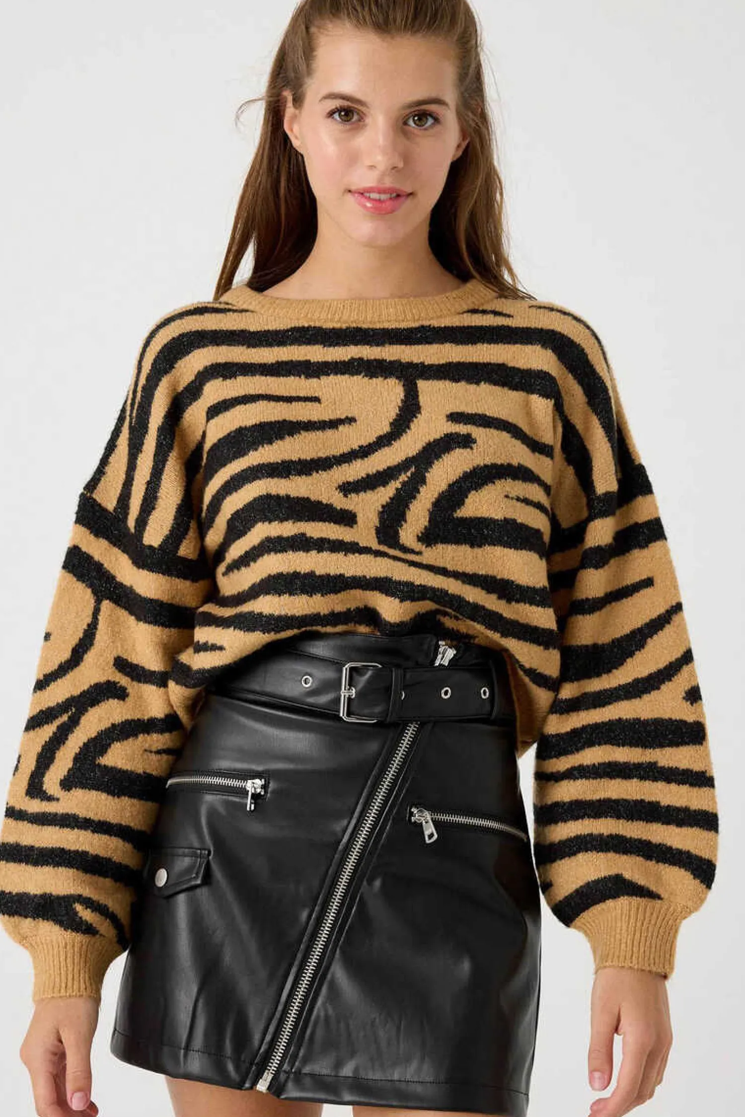 Inside Saias-Minissaia A Imitar Pele Com Cinto