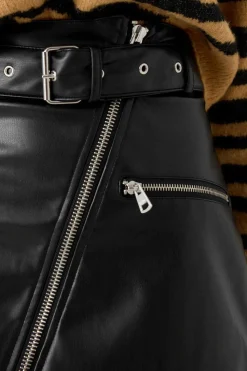 Inside Saias-Minissaia A Imitar Pele Com Cinto