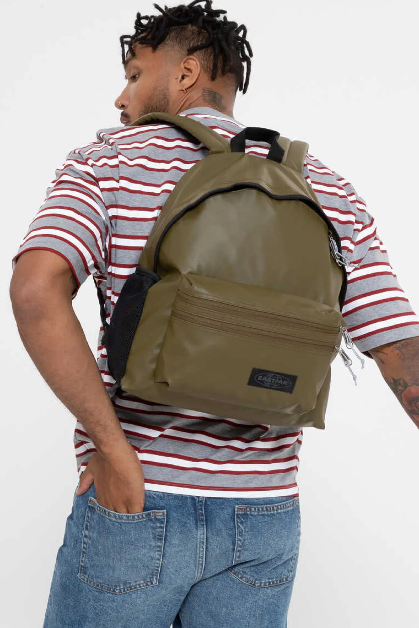 Eastpak Mochila Com Capa Acolchoada Para Portatil Verde Sale