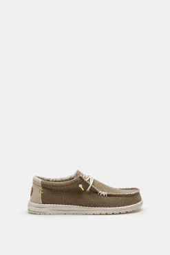 Dude Shoes Mokassins Wally Braided Beige Clearance
