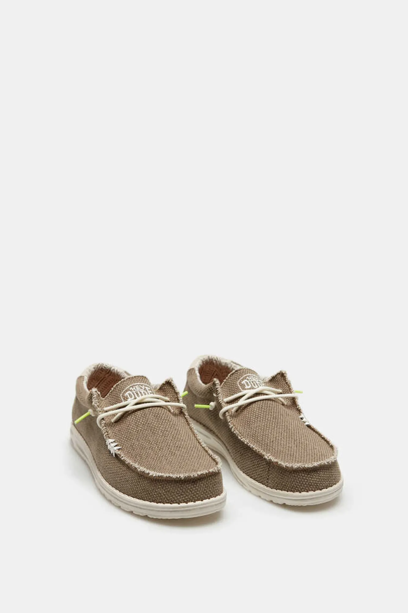 Dude Shoes Mokassins Wally Braided Beige Clearance