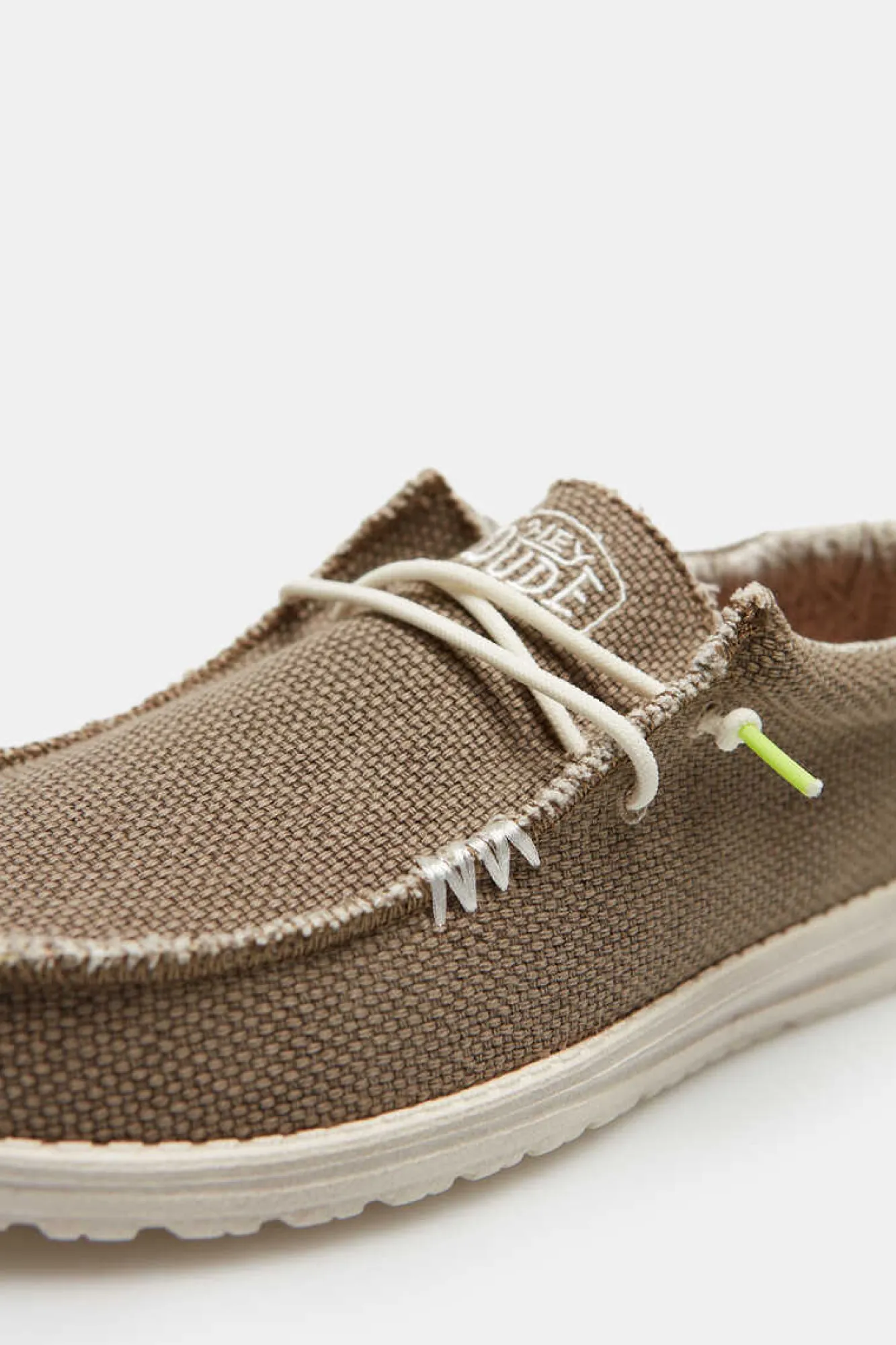 Dude Shoes Mokassins Wally Braided Beige Clearance