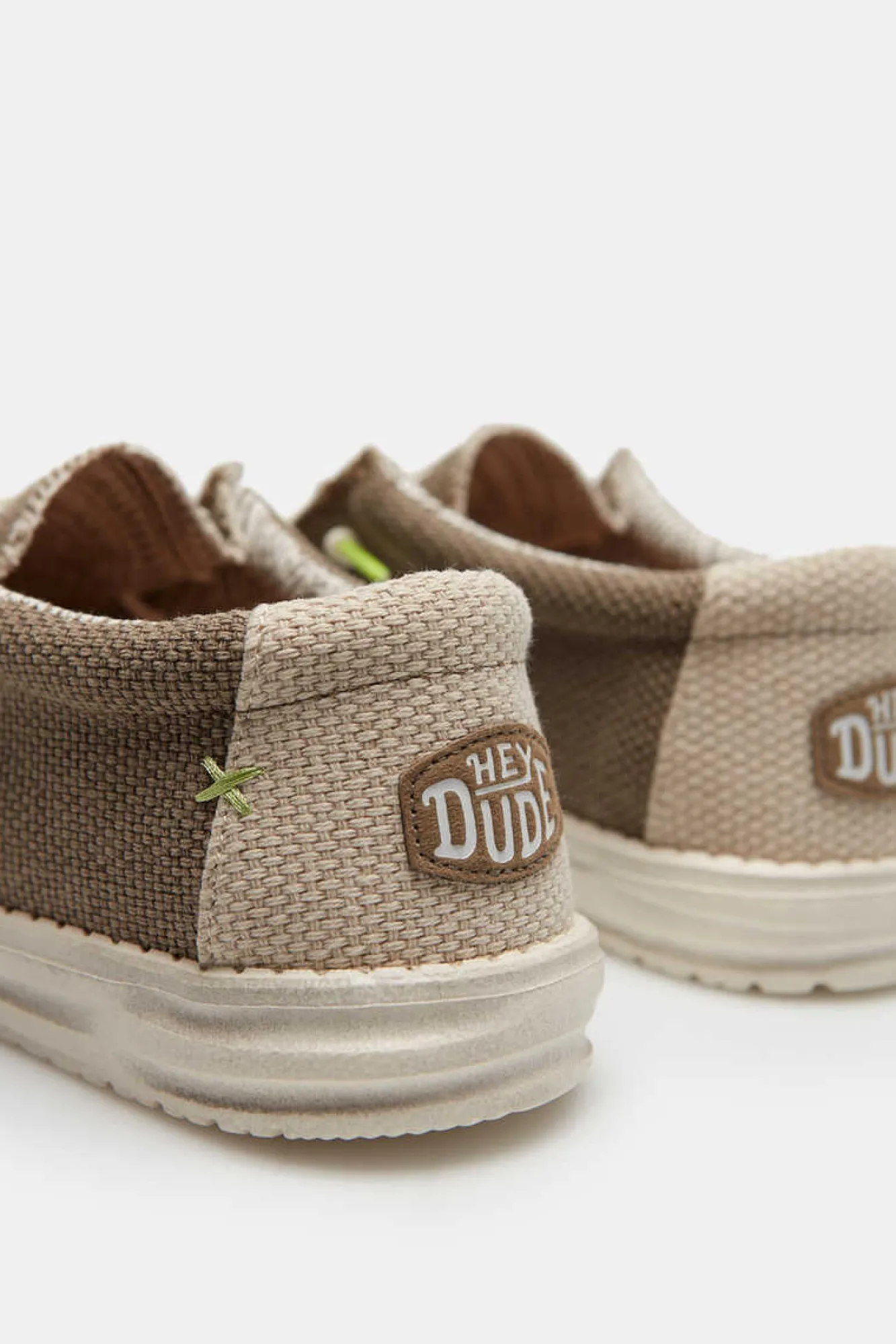 Dude Shoes Mokassins Wally Braided Beige Clearance
