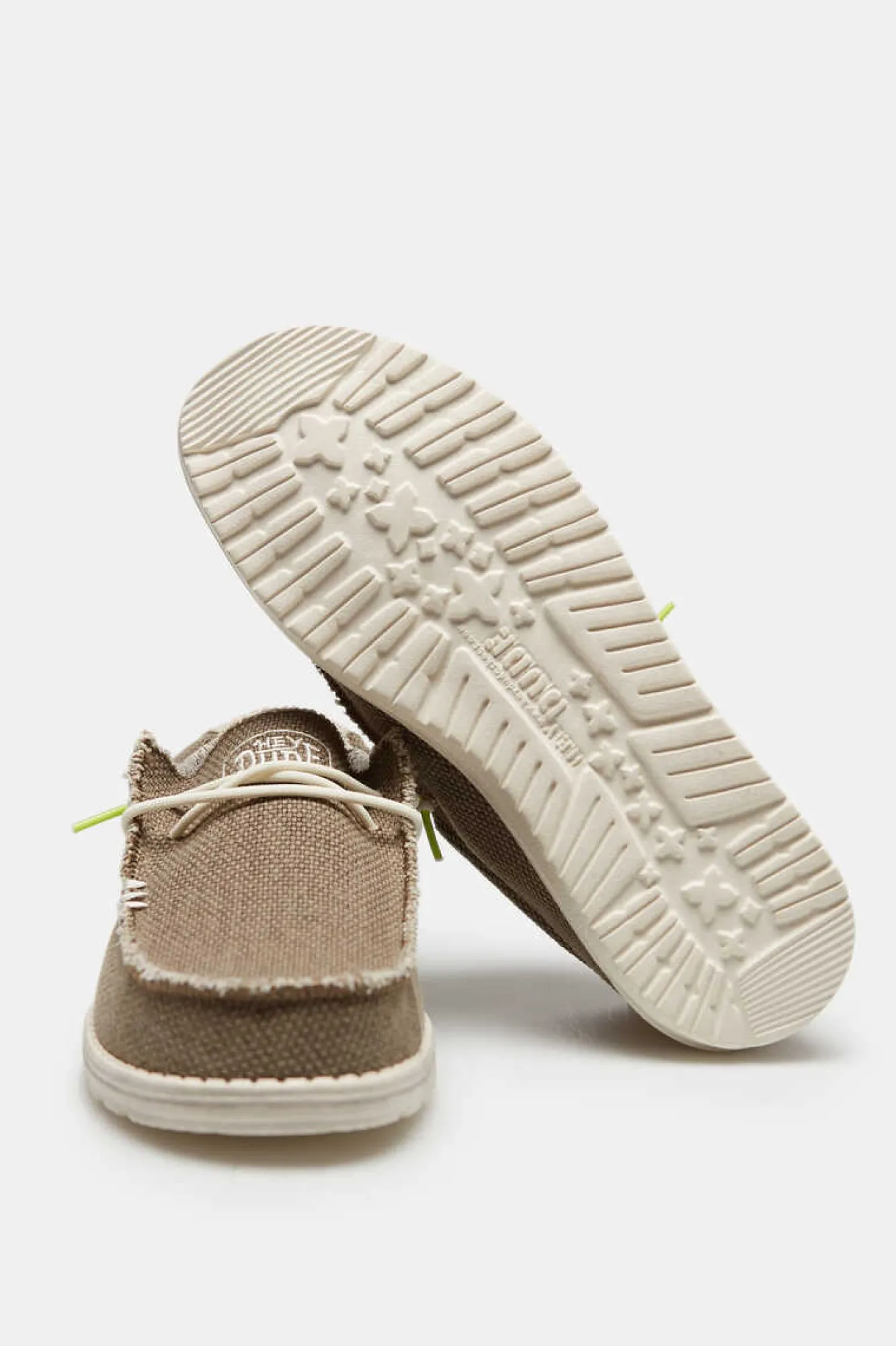 Dude Shoes Mokassins Wally Braided Beige Clearance