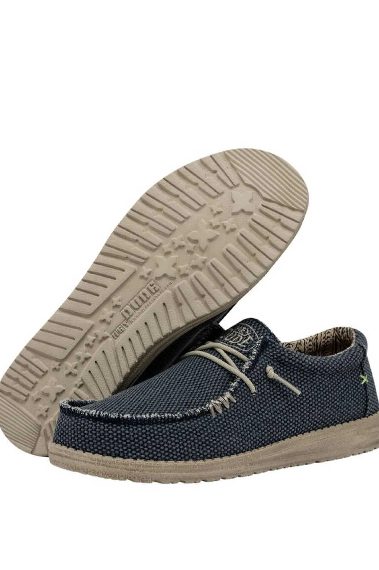 Dude Shoes Mokassins Wally Braided Azul