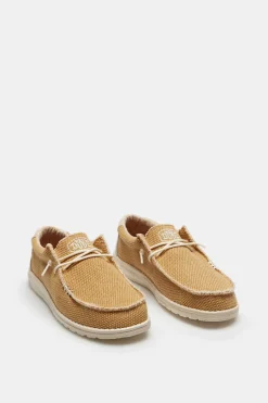 Dude Shoes Mokassins Wally Braided Mostarda Best