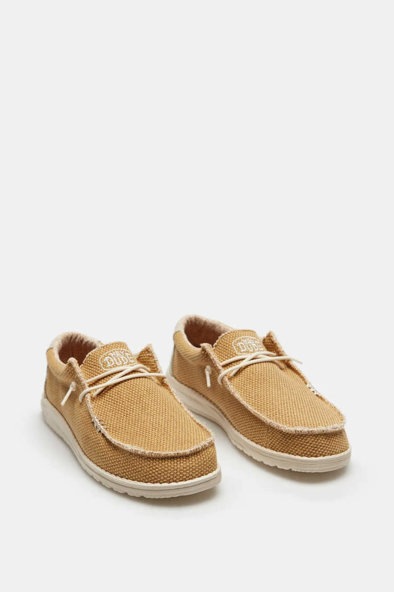 Dude Shoes Mokassins Wally Braided Mostarda Best