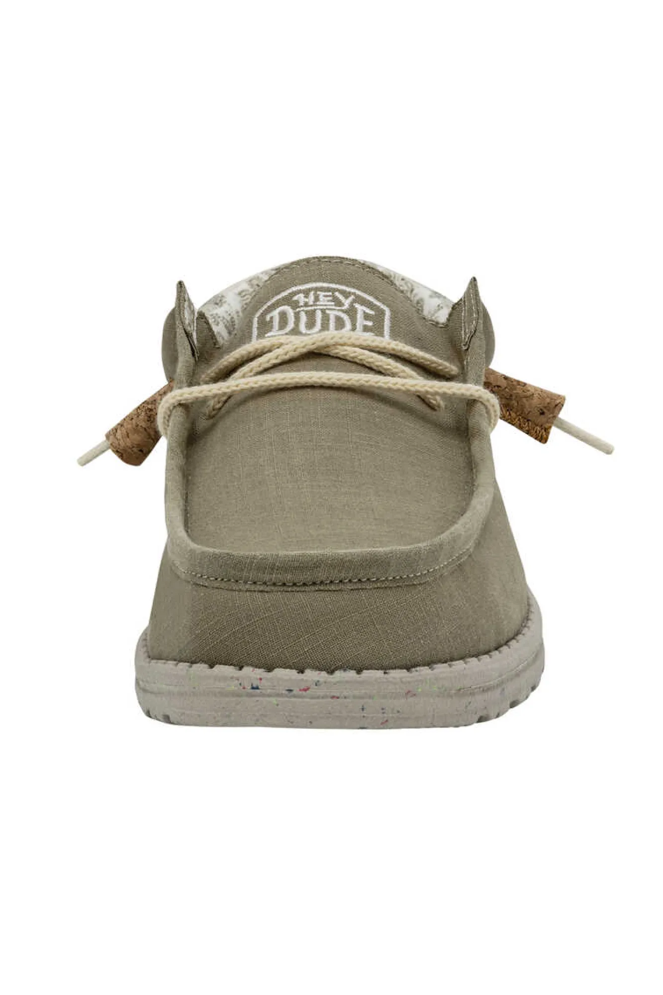 Dude Shoes Mokassins Wally Leinen Cinza Best