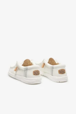 Dude Shoes Mokassins Wally Leinen Branco Sale