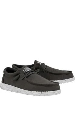 Dude Shoes Mokassins Wally Slub Mix Cinza Clearance