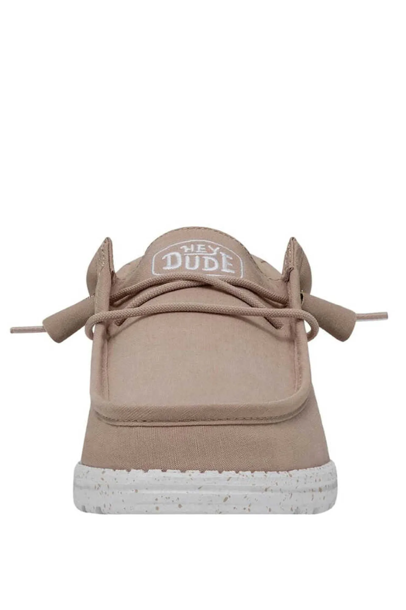 Dude Shoes Mokassins Wally Slub Bege Medio