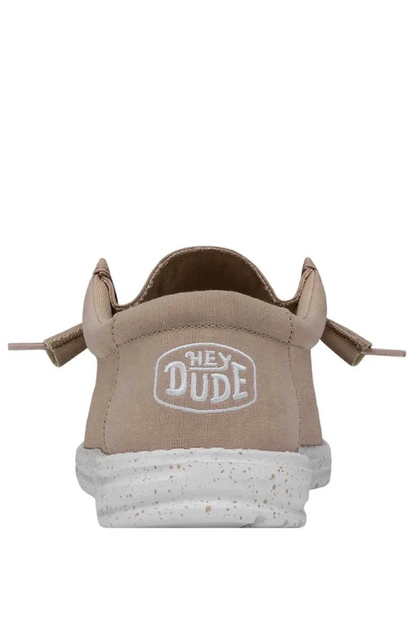 Dude Shoes Mokassins Wally Slub Bege Medio