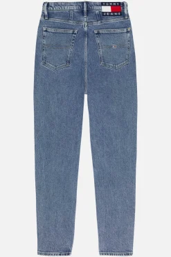 Tommy Jeans Calcas-Mom Jean De Cintura Subida E Tapered Fit