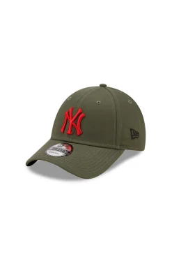 New Era New New York Yankees 9Forty Khaki Cinza New