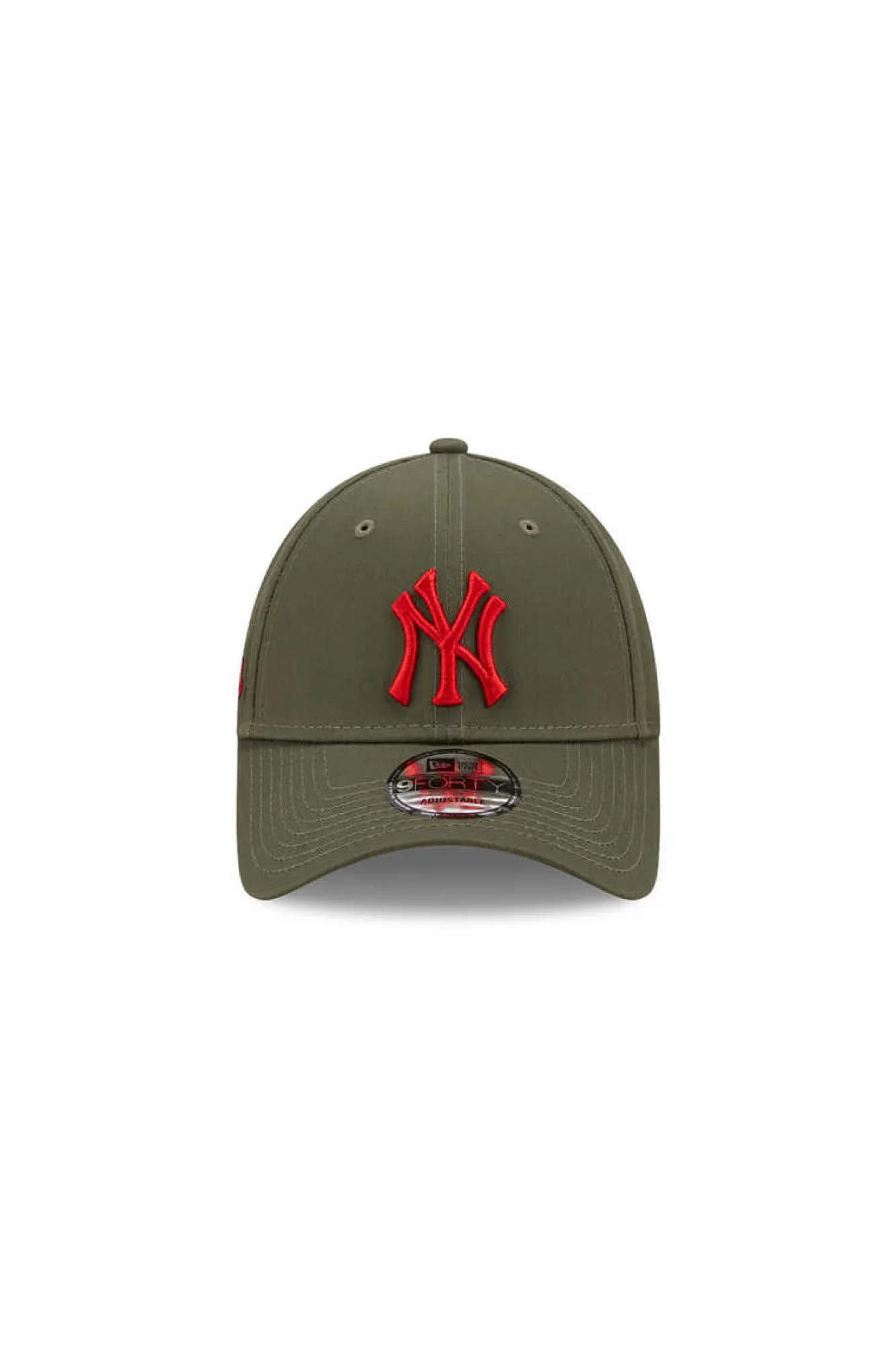 New Era New New York Yankees 9Forty Khaki Cinza New