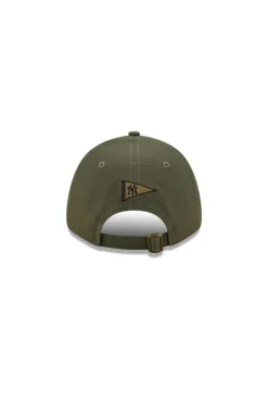 New Era New New York Yankees 9Forty Khaki Cinza New