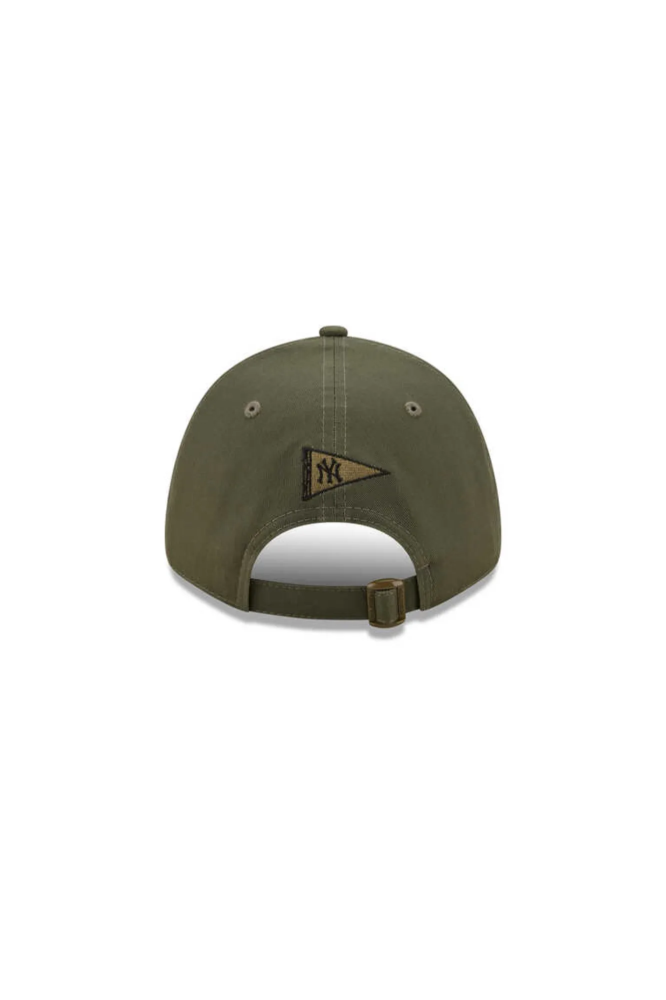New Era New New York Yankees 9Forty Khaki Cinza New