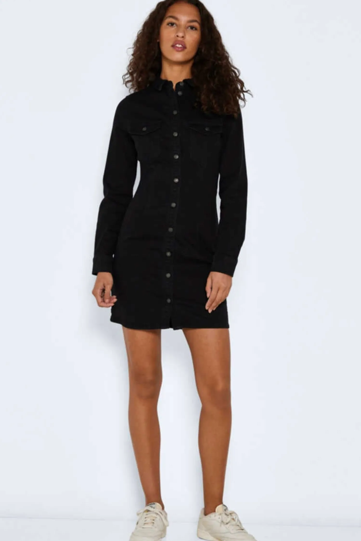 Noisy May Vestidos E Macacoes-Nmjoyl/S Dress Su033Bl Bg Noos