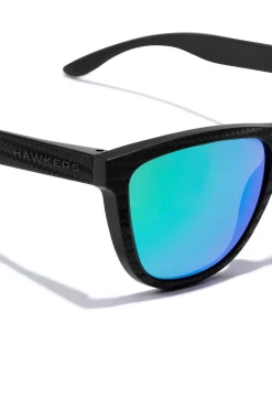 Hawkers Oculos De Sol One Raw Carbono - Esmeralda Polarizado Preto Outlet