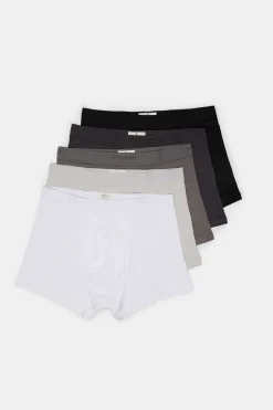 Springfield Pack 5 Boxers Basico Algodao Preto Online