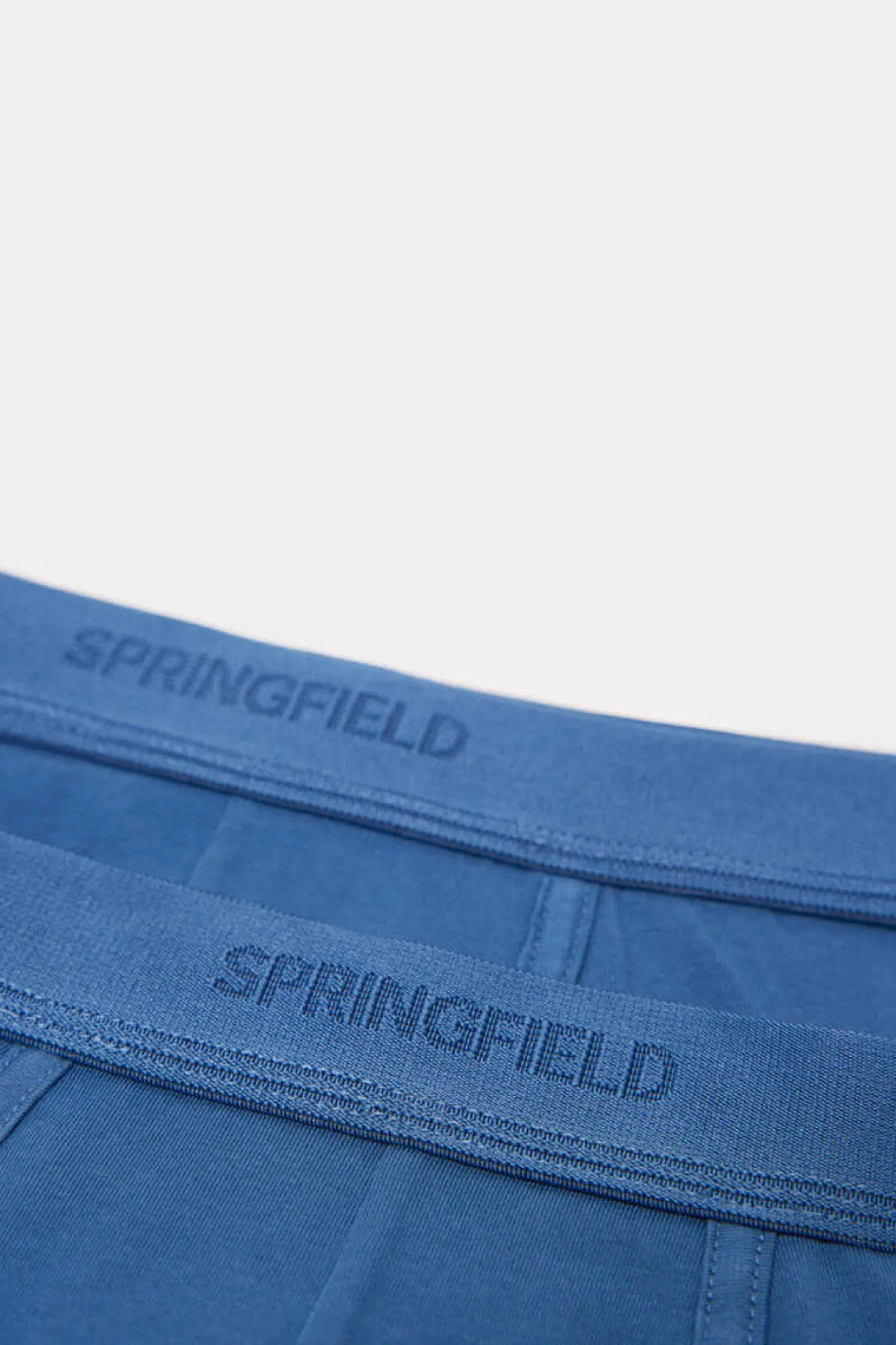 Springfield Pack 2 Boxers Basicos Azul Clearance
