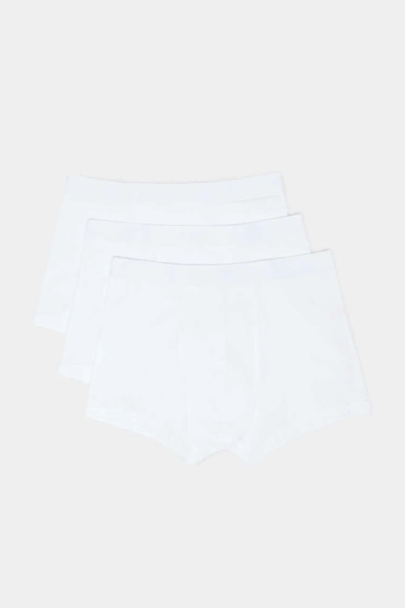 Springfield Pack 3 Boxers Basicos Algodao Branco Best