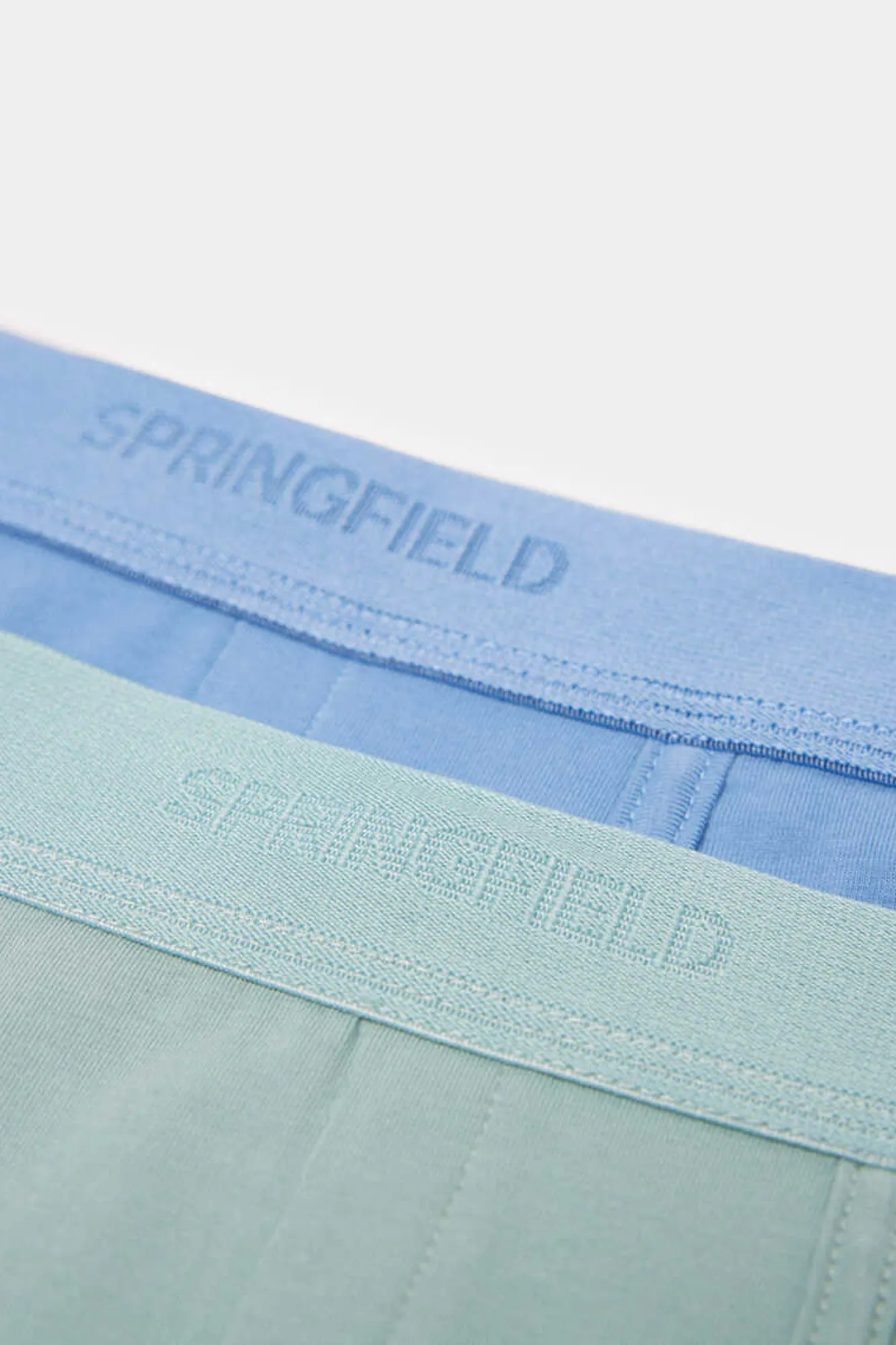 Springfield Pack 2 Boxers Botao De Algodao Azul Best